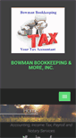 Mobile Screenshot of bowmanbookkeeping.com
